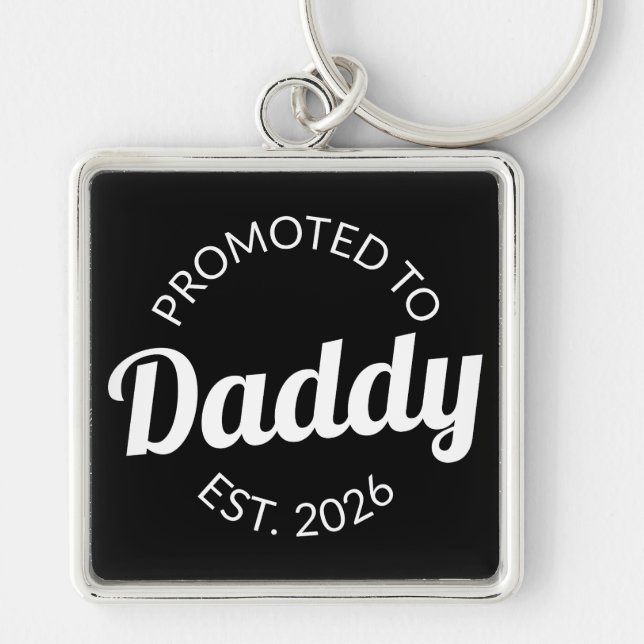 Llavero Promovido A Daddy Est. I 2026 (Frente)