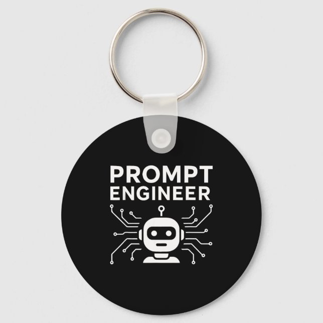 Llavero Prompt Engineer Apparel Funny Ai Tech Humor Gift  (Anverso)