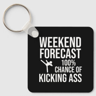 Llavero Pronóstico de fin de semana - 100% de posibilidade