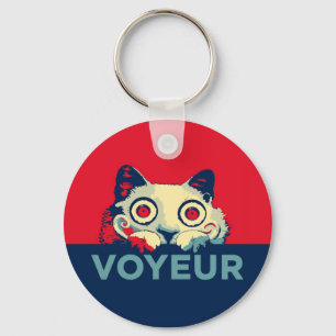 Llavero Propaganda de gato de VOYEUR