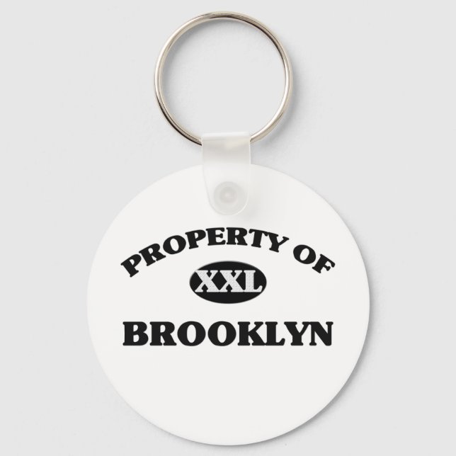 Llavero Propiedad de BROOKLYN (Anverso)
