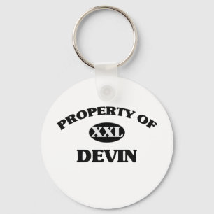 Llavero Propiedad de DEVIN