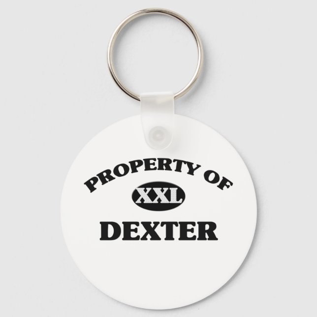 Llavero Propiedad de DEXTER (Anverso)