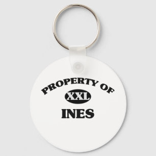 Llavero Propiedad de INES