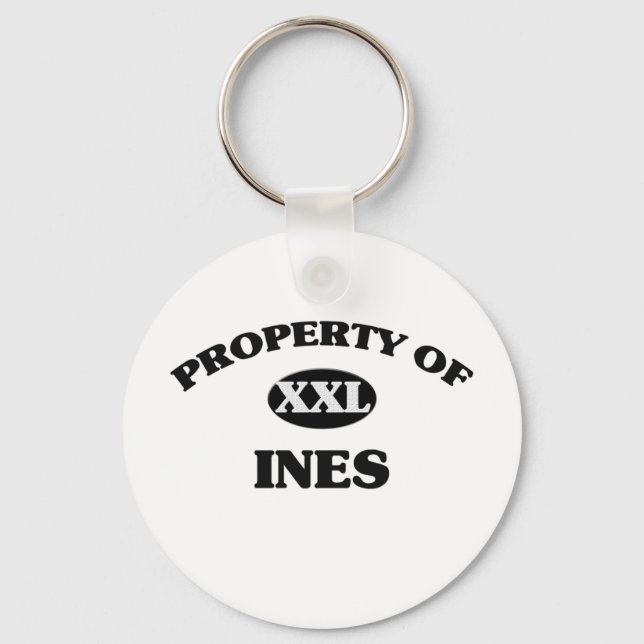 Llavero Propiedad de INES (Anverso)