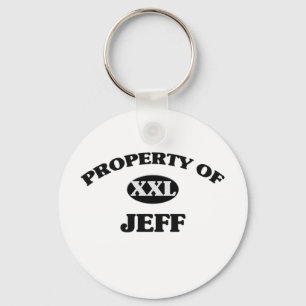 Llavero Propiedad de JEFF