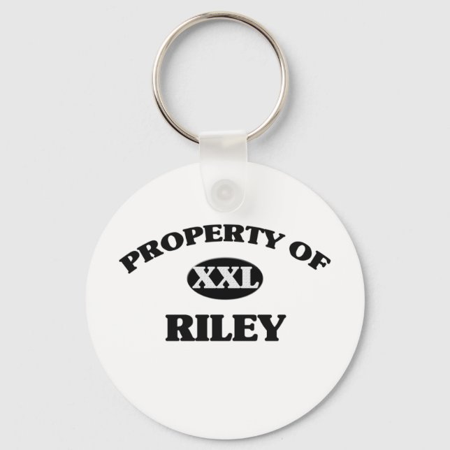Llavero Propiedad de RILEY (Anverso)