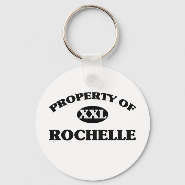 Llavero Propiedad de ROCHELLE (Anverso)