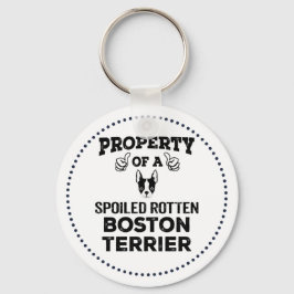 Llavero Propiedad de una podrida y malcriada Keycha de Bos