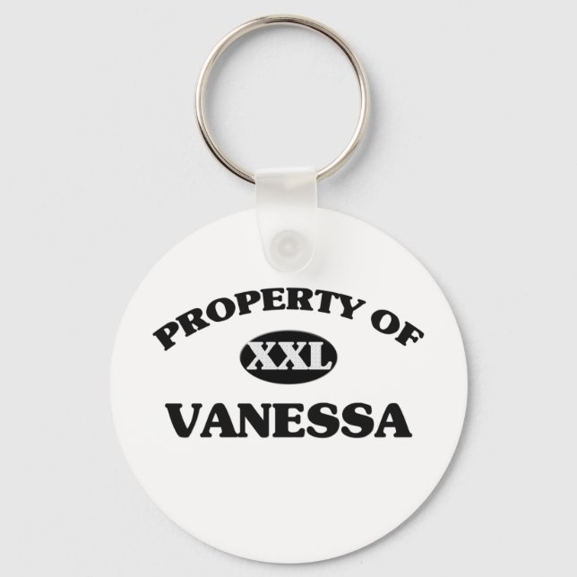 Llavero Propiedad de VANESSA (Anverso)