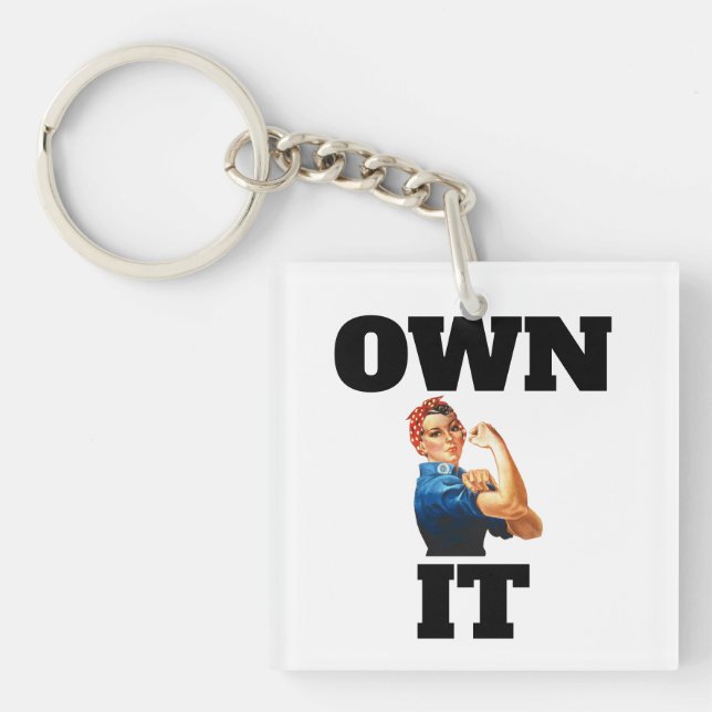 Llavero Propio Keychain de TI (Frente)