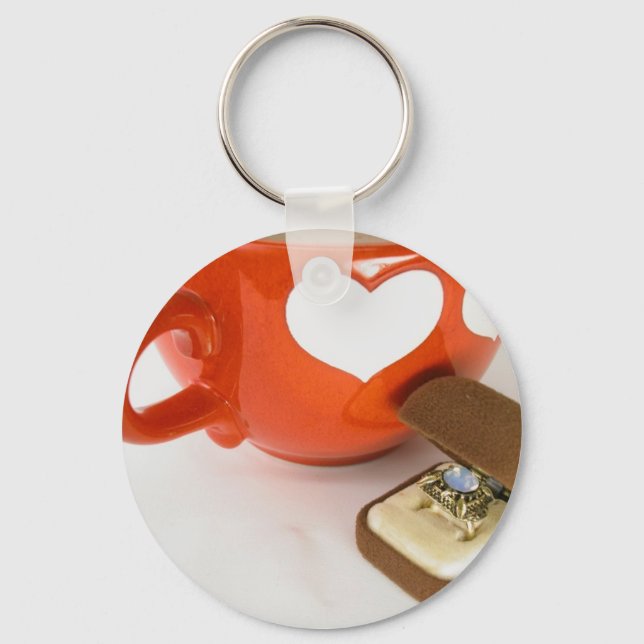 Llavero Propuesta simple de Boda (Anverso)