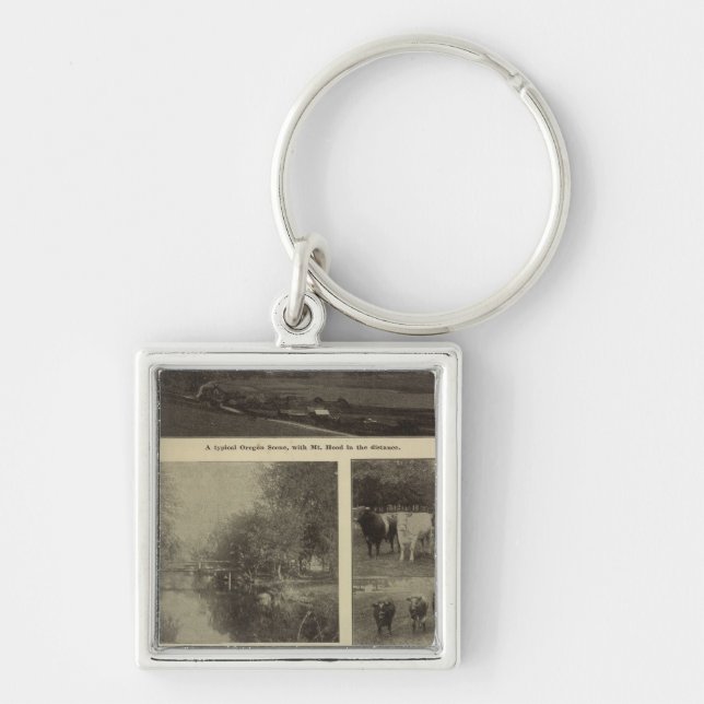 Llavero Prosperidad, abundancia en Oregón (Frente)