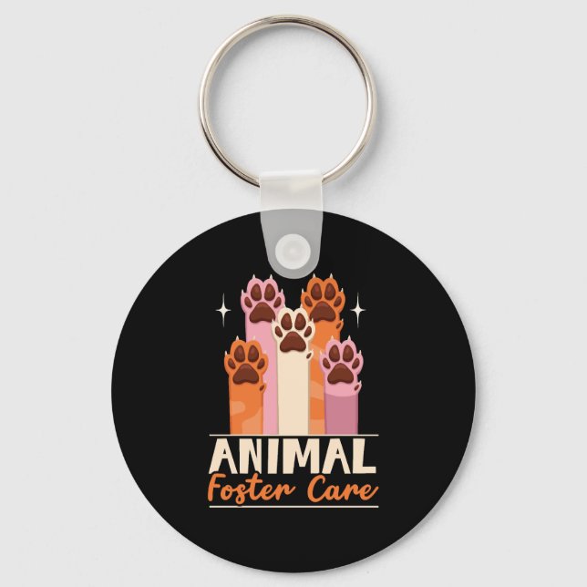 Llavero Protección de animales de compañía Rescate de anim (Anverso)