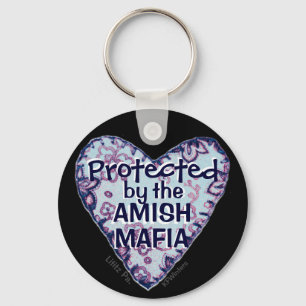 Llavero ¡Protección de la mafia de Amish! País de Amish