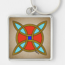 Llavero Protección nórdica contra la brujería o el nudo de