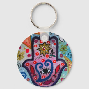 LLAVERO PROTECCIÓN OCULAR DEL SOL DE JUDAICA HAMSA