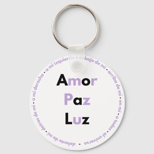 Llavero Protection Key Chain (Anverso)