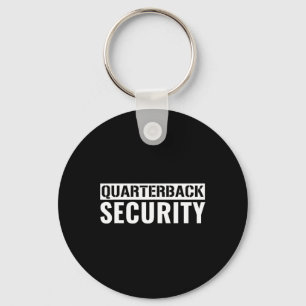 Llavero Protector de cuarterback de línea ofensiva de fútb