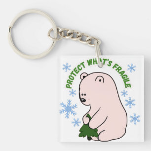 Llavero Protege Personalizado Lo Que Es Frágil