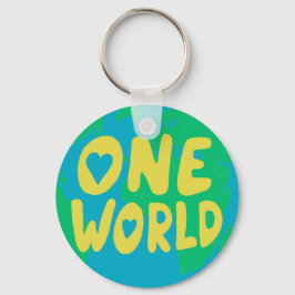 Llavero PROTEGER EL PLANETA GUARDAR Eco Green