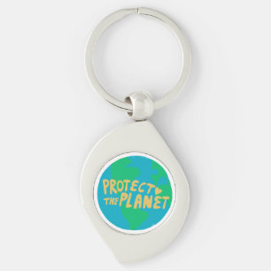 Llavero PROTEGER EL PLANETA GUARDAR Eco Green