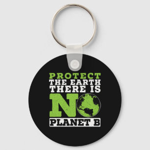 Llavero Proteger la Tierra No Hay Entorno Planeta B