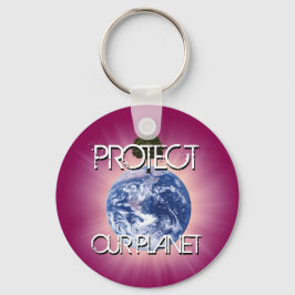 Llavero Proteger nuestro planeta