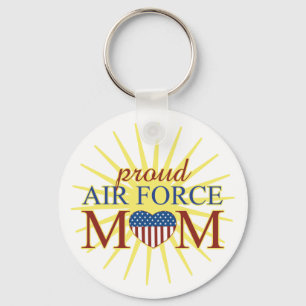 Llavero Proud Air Force Mom