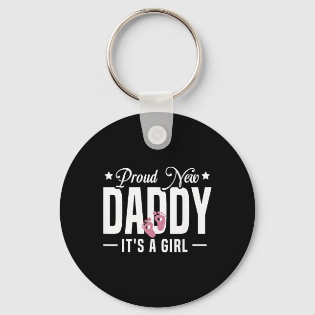 Llavero Proud New Daddy It's A To Be 1st Time Father  (Anverso)