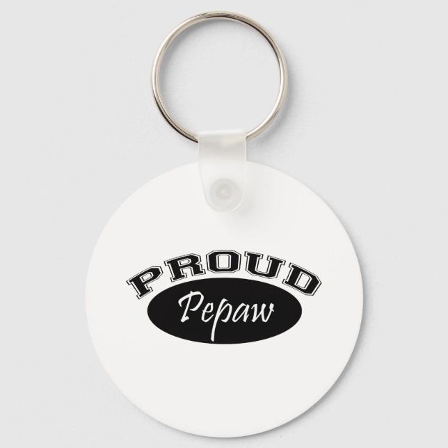 Llavero Proud Pepaw (negro) (Anverso)