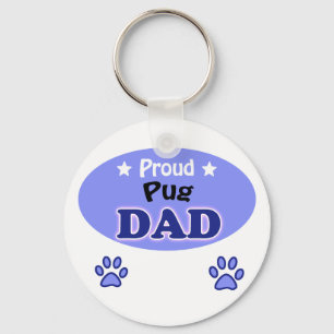 Llavero Proud Pug Dad