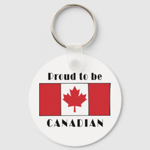 Llavero Proud To Be Canadian