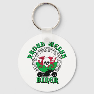 Llavero Proud Welsh Biker