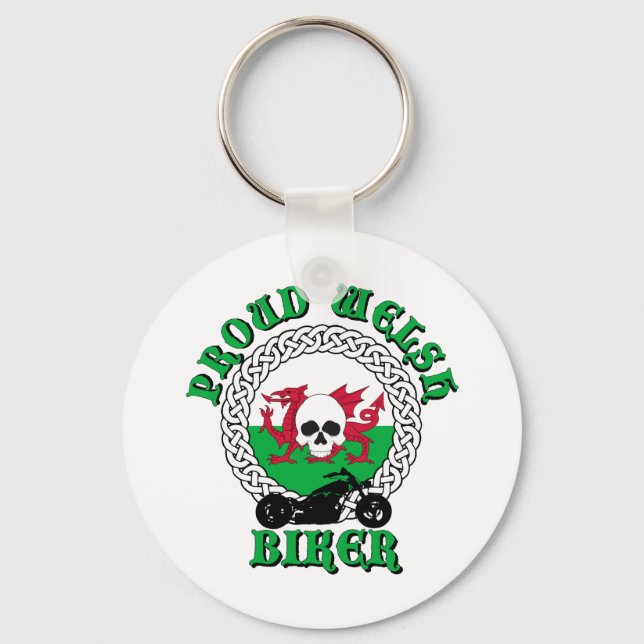 Llavero Proud Welsh Biker (Anverso)
