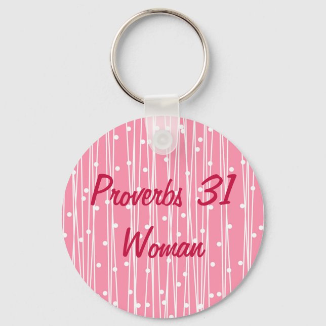 Llavero Proverbios inspiradores 31 mujer (Anverso)