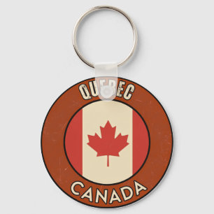 Llavero Provincia de Quebec Canadá