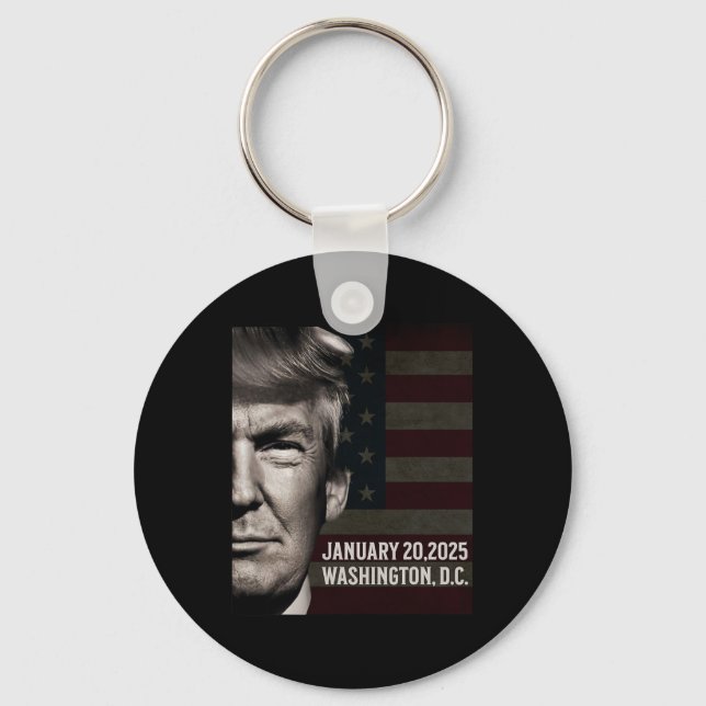 Llavero Próximo presidente Donald Trump 2025 (Anverso)