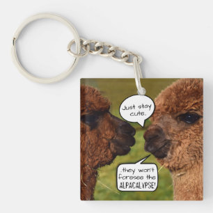 Llavero Proyección divertida de Alpacalypse de la alpaca