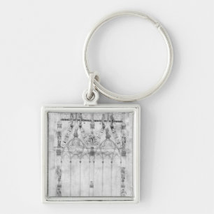 Llavero Proyecte para la catedral, elevación del oeste