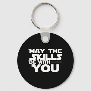 Llavero Pruebas Diurnas - Que Las Habilidades Estén Con La