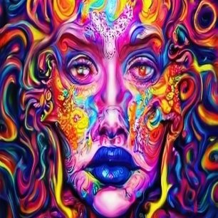 Llavero Psicodélico