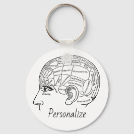 Llavero Psicología de la neuralogía de la Psicología Vinta