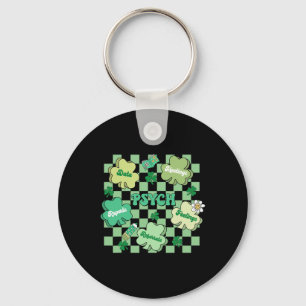 Llavero Psicólogo de la Escuela Retro Groovy Día de San Pa