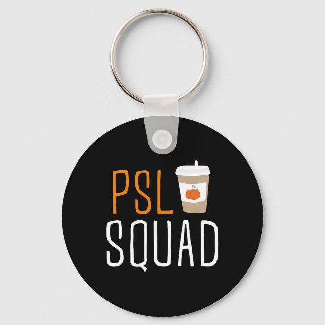 Llavero PSL Squad Spice Latte Lover otoño Ha (Anverso)
