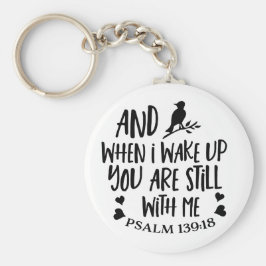 Llavero Pslam 139:18 Keychain