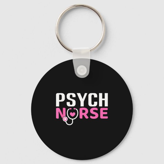Llavero Psych Nurse Believe In Yourself Sitive Quote Desig (Anverso)