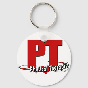 Llavero PT LOGO BIG RED Terapia física