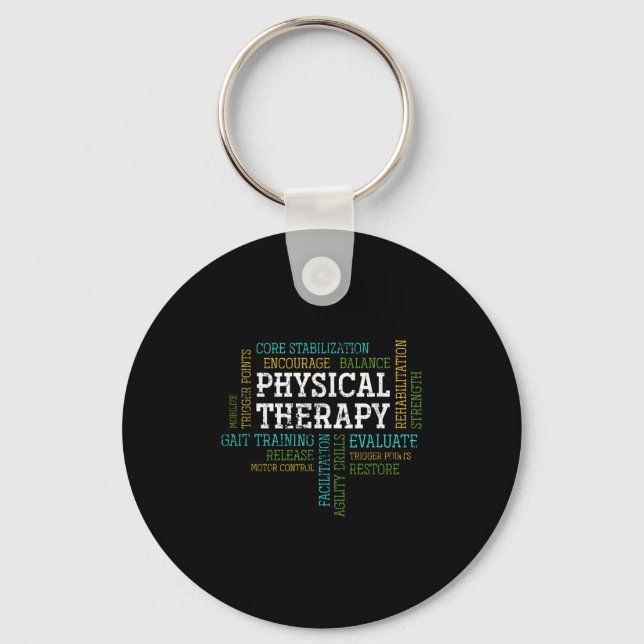 Llavero Pta Physical Motivational Therapy Gift Physical Th (Anverso)