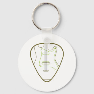 Llavero Púa de guitarra